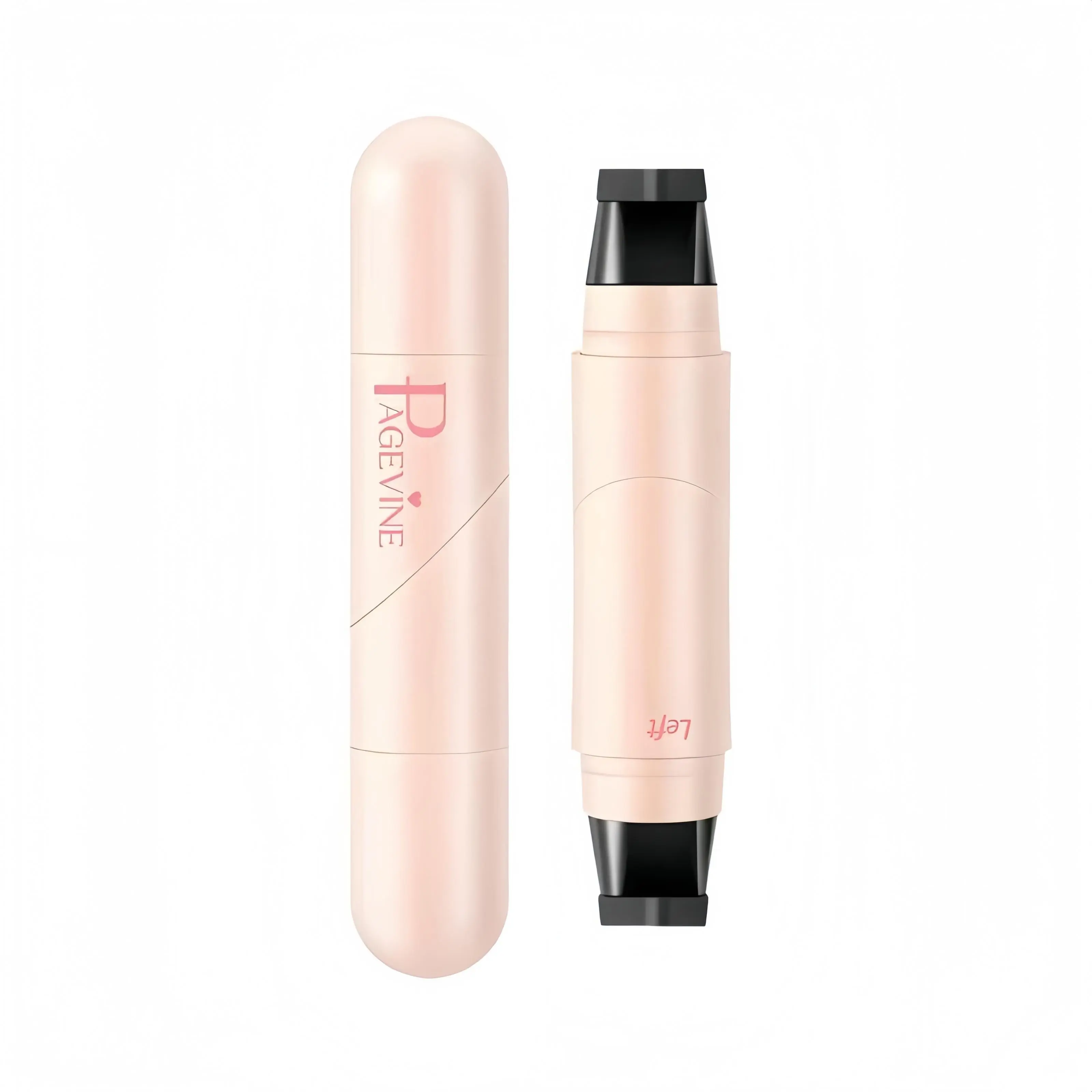 PAGE VINE Eyeliner Stamp Pen, Waterproof, Smudge-Proof & Quick-Dry Formula, Double Ended Liquid Liner for Perfect Cat-Eye Wings, Black Eye Makeup for All Skin Types