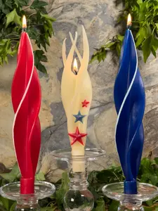 Patriot 3-Pack (Red, Patriot, Blue) Silhouettes