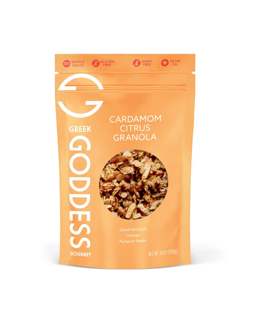 Greek Goddess Gourmet Cardamom Citrus Granola