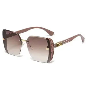 #1 Trending Gradient Sunglasses for Women | Oversized Frameless Shades | Must-Have Summer Accessory