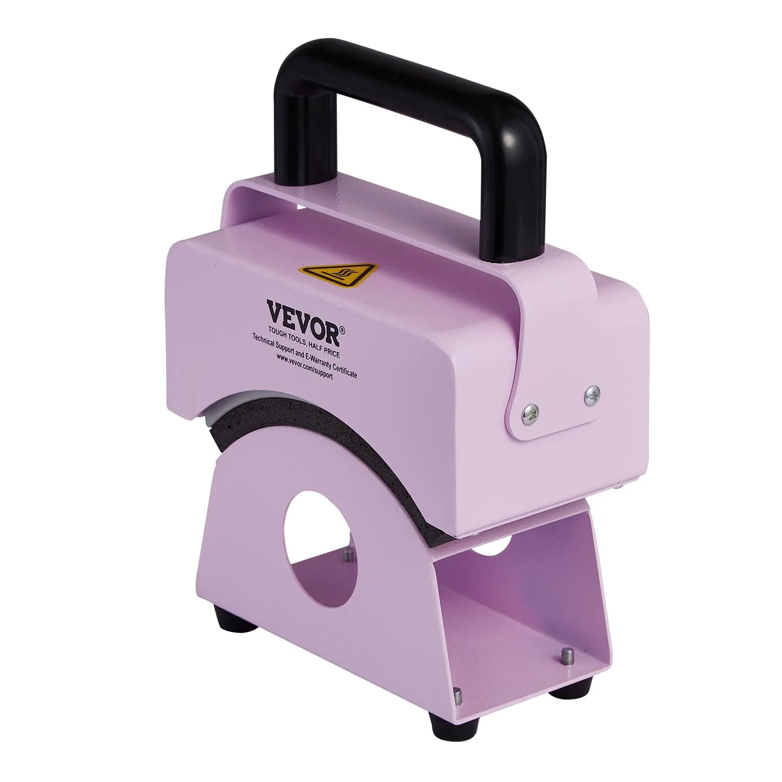 Portable Compact Mini Hat Heat Transfer Press Machine - 5.9x3.15 in Plate, Purple Specialty Kitchen Utensil with Sublimation, Temperature Control for Berets, Bucket Hats, Baseball Caps, DIY Enthusiasts to Customize Patterns on Baseball Caps