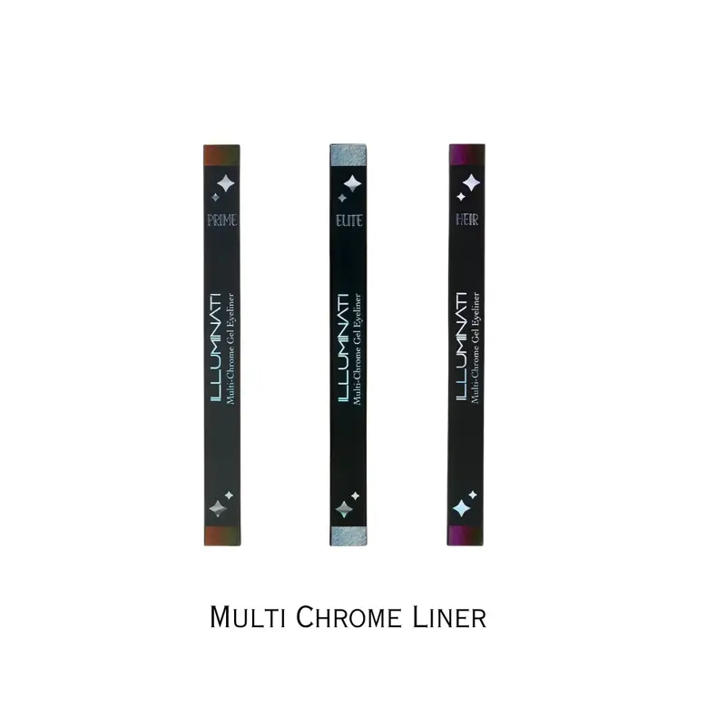 Illuminati Multi-Chrome Gel Eyeliner, Highly Pigmented Duochrome Cosmetic with a Color-Shifting Metallic Finish, Longwear and Easy to Apply for Alt Makeup Looks, Eye Liner Liquid Liner, Eye Makeup Products, High Contrast Makeup