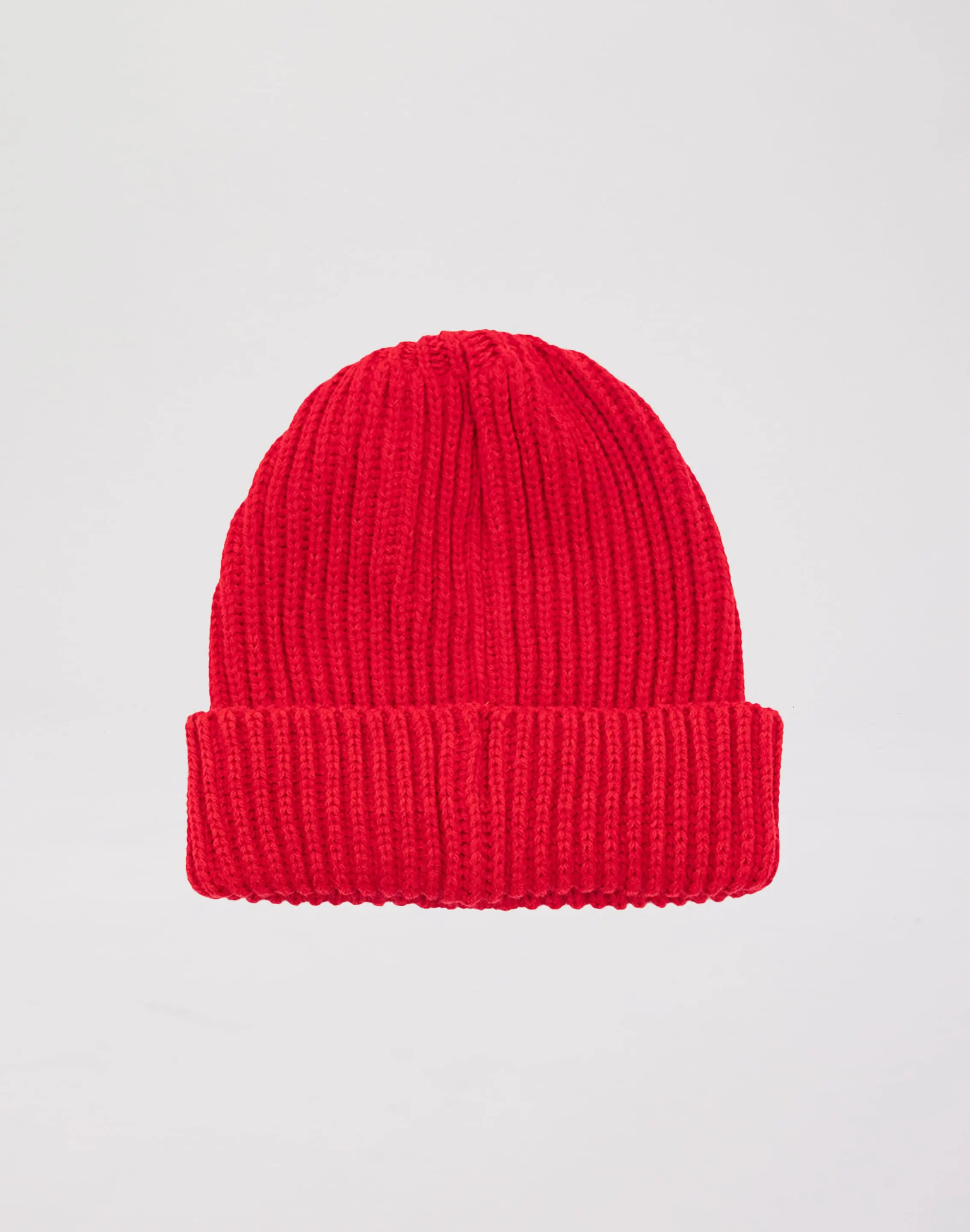Mens Kim And Bae Rib Cuff Beanie