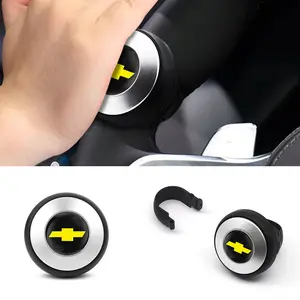 Chevrolet Car Steering Wheel Power Assist Spinner Knob, Steering Wheel Booster Ball, Rotating Steering Assist Knob, Steering Wheel Aid Accessory, Designed to Assist Steering Control and Improve One-Handed Turning Convenience.