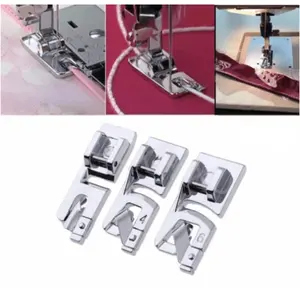 sewing accessories Narrow Rolled Hem Sewing Machine Presser Foot Hot Fabric Stretch Domestic Sewing Machine Part Home Sewing Machine