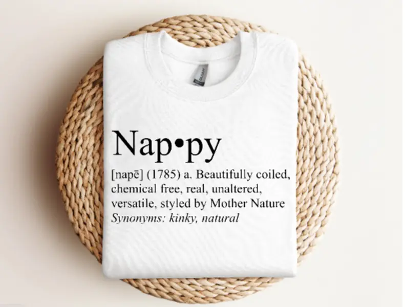 Nappy Beautifully Coiled DTF Transfers