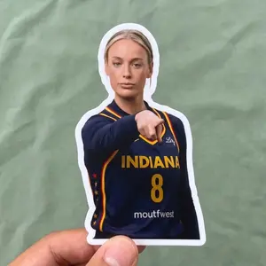 Sophie Cunningham Sticker, Sophie Point God, Women Basketball, Indiana Basketball Stickers