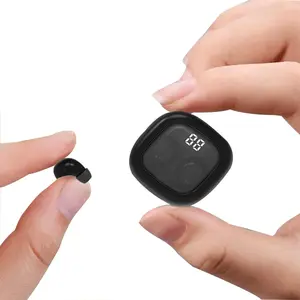 MSHUKCOE SK19 Ultra Small Invisible Bluetooth Earbuds Comfortable Wireless Sleep Headphones，for Side Sleepers Earphones for All Type Ears Stereo Sound Headset summerwins