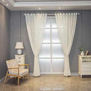 solid color hollow out curtain, modern simple luxury curtain, window screening for balcony, bedroom, living room and office, room decoration, home decoration curtain
