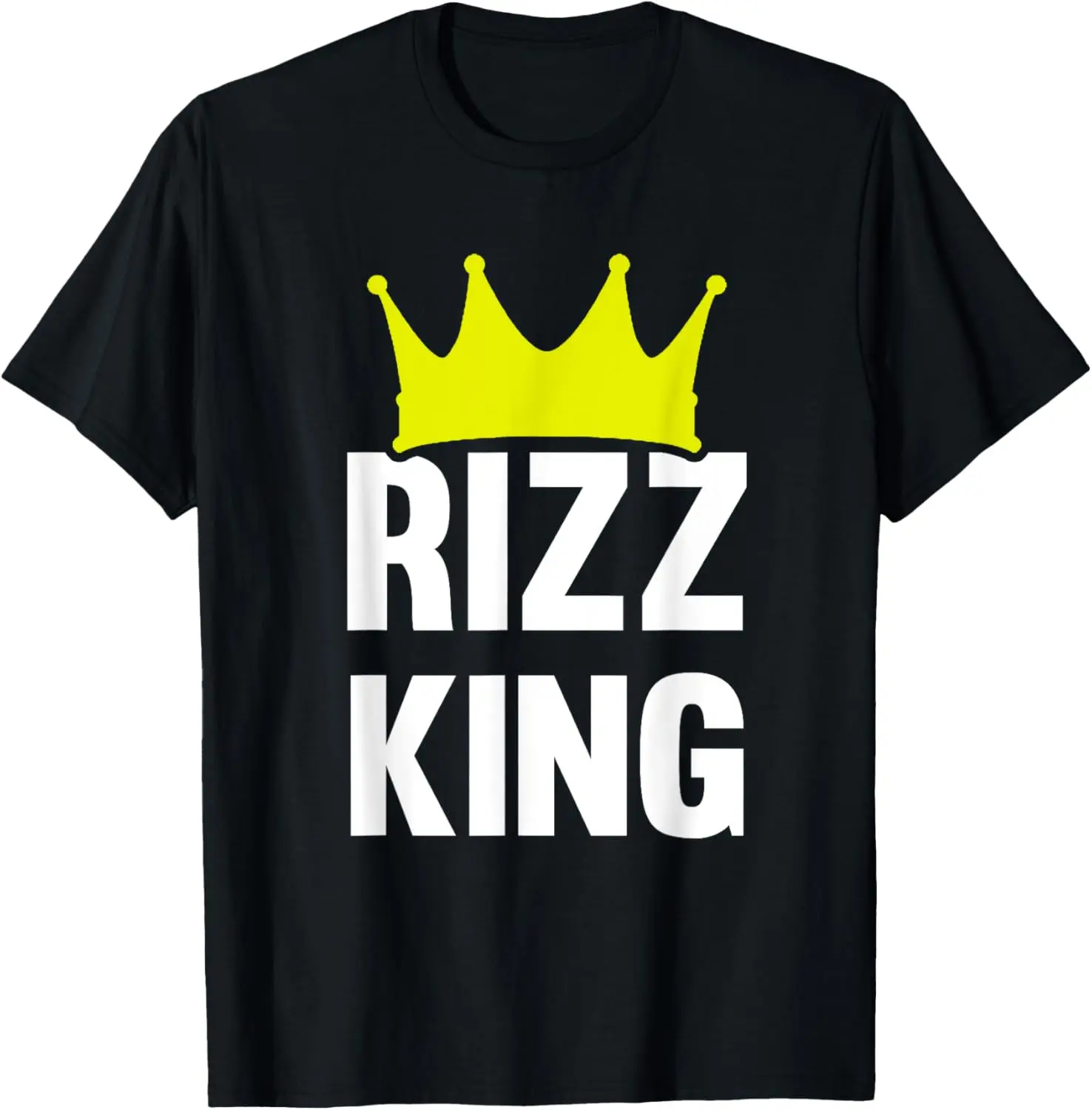 Cotton(pure) Rizz King Funny W Rizz Lord Rizzing Meme Rizzler T-Shirt