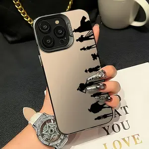 Japanese Popular Anime One Piece Mobile Phone Case for Iphone 16 15 14 13 12 11 Pro Max X XR XSMAX 8 7 Plus Anti-Drop Frosted Back