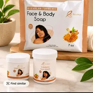 3 PCS Byenblan Turmeric SET-soap, face cream, knuckle hand cream-skin care