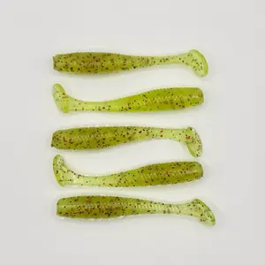 Shaka Lures - Neon Watermelon paddle tail