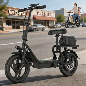 B 2026 Hot Sale Electric Scooter, 750W Peak Output Power, 22 Mph Maximum Speed, 10.5-22.5Ah Rechargeable Battery, 20-60 Miles Driving Range, Electronic Safety Brake, Adjustable Height, 14 Inch Wear Resistant Inflatable Tires