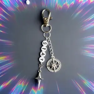 Handmade Stray Children Stay Kpop Beaded Keychain/Keyring | Concert accessories, jewelry, gift ideas, skz phone bag charm