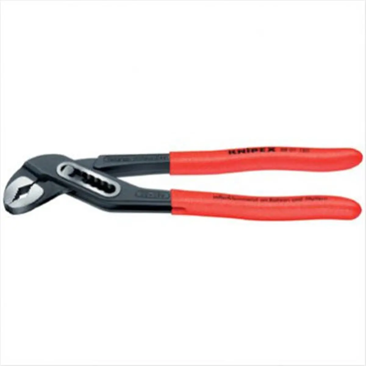 Knipex 414-8801180 7in Box Joint Construction Alligator Pliers, Finger Guard Prevents Pinch, Eliminates Nut-Burring, Hardened Gripping Teeth, Optimum Lever Action, Ideal for Nuts/Pipes, Hardeness Of Gripping Teeth