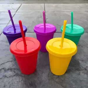 16oz Solid Cold Cups