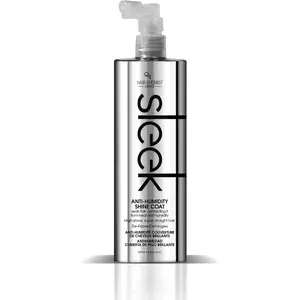 Hair Chemist Sleek Anti Humidity Shine Coat 8 oz - Slickback Curl Defining Mousse Styling Gel for Smooth Curly Style
