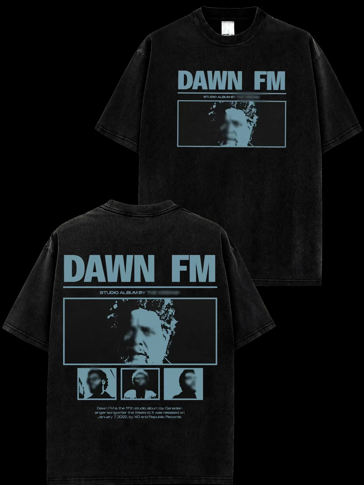 Weekend Dawn FM  Retro Unisex 100% Heavyweight Cotton T-Shirt, Weekend After Hours Til Dawn Tour 2026 100% Heavyweight Cotton Music Hiphop Shirt, Oversized Vintage Tee, Rap Hiphop Merch, Gift for Music Fans, Pop Culture Shirt