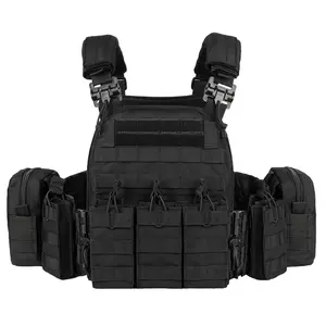 Vt-6031-5 Quick Disassembly Tactical Vest Molle Modular Quick Release Waistcoat Military Fan Downfield Gear Full Camouflage