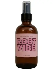 Root Vibe Rosemary Hair Growth Spray - 100% Organic, Premium Oils for Hair Thickness & Strength, Natural Hair Health Solution, 4 FL OZ