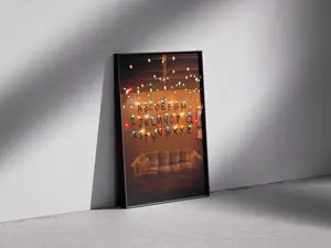 [Sale off up to 50%]-[FREE-SHIP] Stranger Things Inspired Poster – Hawkins Scene - 80s Retro Wall Art - Printable TV Show Fan Art