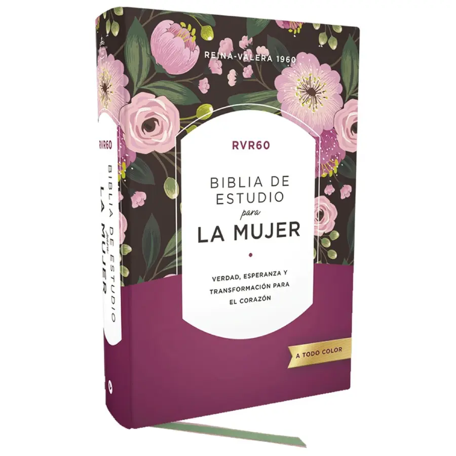 Spanish Women's Study Bible – RVR60 Biblia de Estudio para la Mujer (Hardcover)