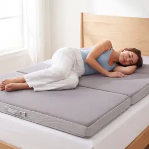 Best Choice Products Portable Mattress Topper in Multiple Sizes and Colors