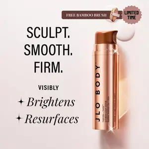 JLO BEAUTY Ultimate Body Serum TIGHTEN + TEASE | Ultimate Body Serum with AHAs Niacinamide & Bentonite Clay for Brighter Firmer Skin Hydrate 30 mL-120 mL Hydrating Moisture