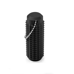 Pain Fidget Toys for Adults, Rotatable, Spiky Grippie Stim Keychain for Anxiety Relief,3D Printed Decompression Key Pendant, Novelty Gifts for Friend & Family