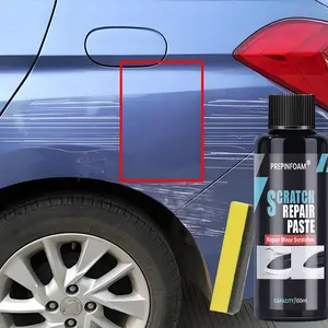Car Scratch Repair Cream - Deep Scratch Repair Upgrade, Scratch Remover Kit for Cars, Trucks & Motorcycles - Polishing & Waxing Scratch Removal Restoration Paste - Quick & Easy, No Paint Required, Removes Scratches & Swirl Marks, Restorer Kit