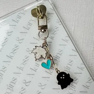 Boo To You Mini E-reader Charm - Clip-On Dangling Accessory Chain for Kindle, Tablet, Planner