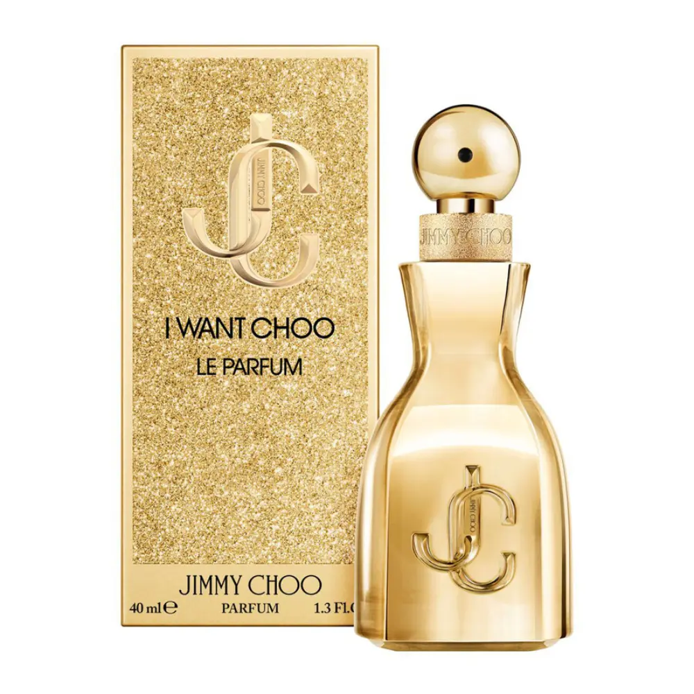 Jimmy Choo I Want Choo Le Parfum Spray for Women 3.3oz | Floral Fruity Gourmand Perfume with Pear, Jasmine & Praline
