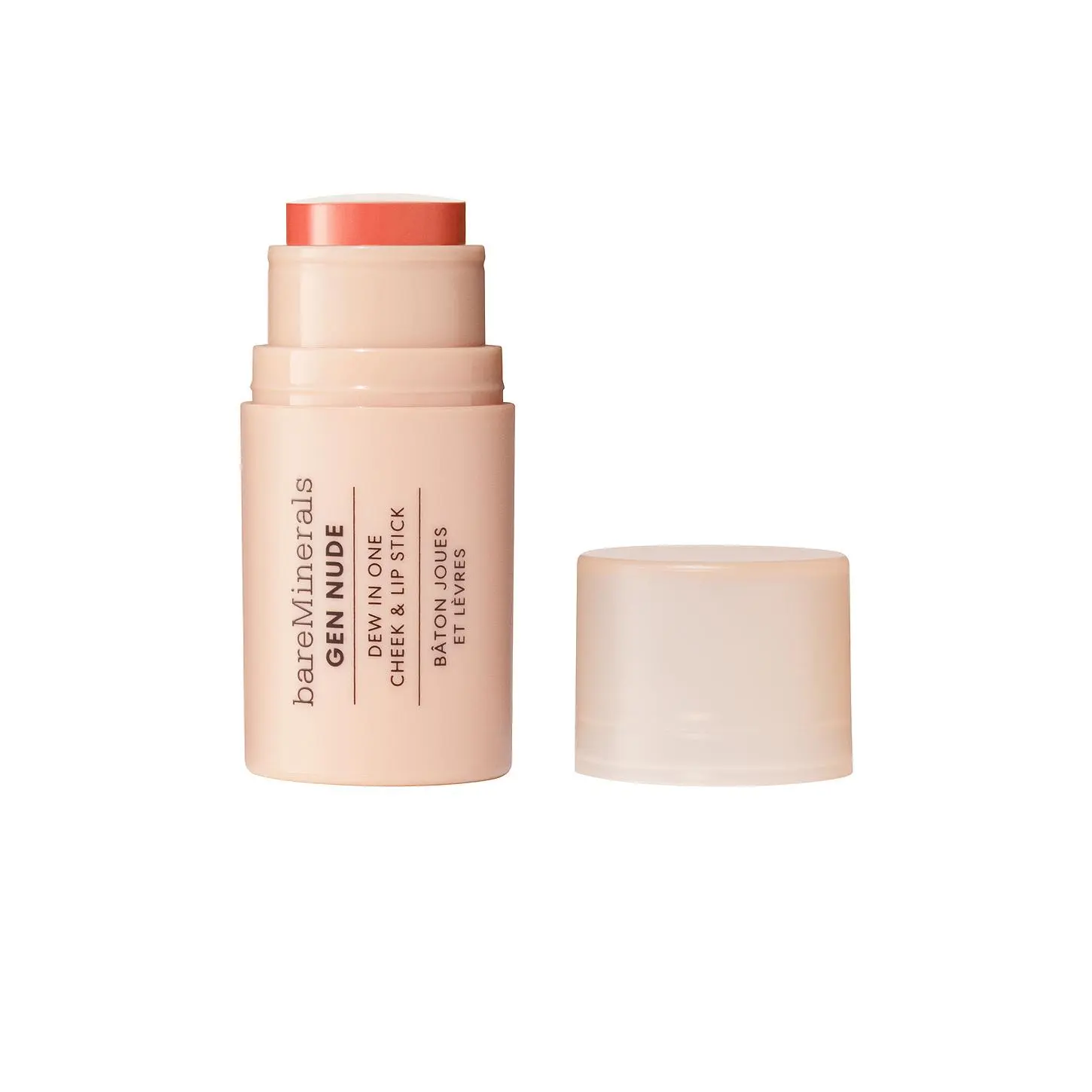 bareMinerals Gen Nude Dew in One Cheek & Lip Stick in Just Peachy
