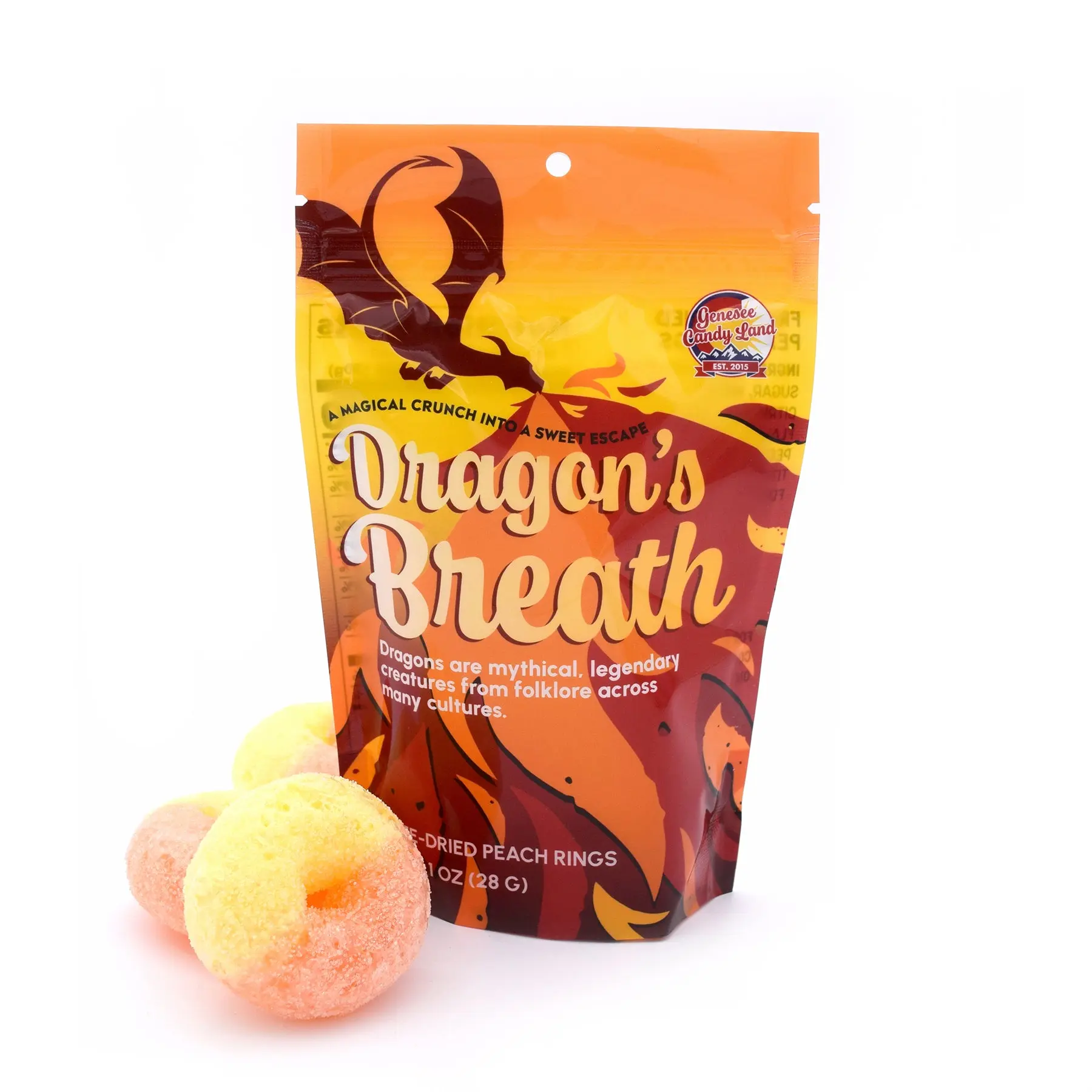 Dragon's Breath (Freeze-Dried Peach Rings)