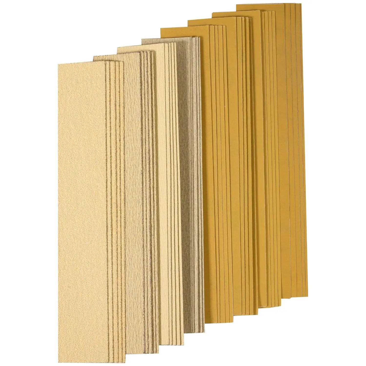 40 count   Grit  PSA Longboard Sandpaper Sheets 2-3/4" x 16-1/2" Self-Adhesive Stickyback Sandpaper for Automotive Woodworking Hand Sanding Block