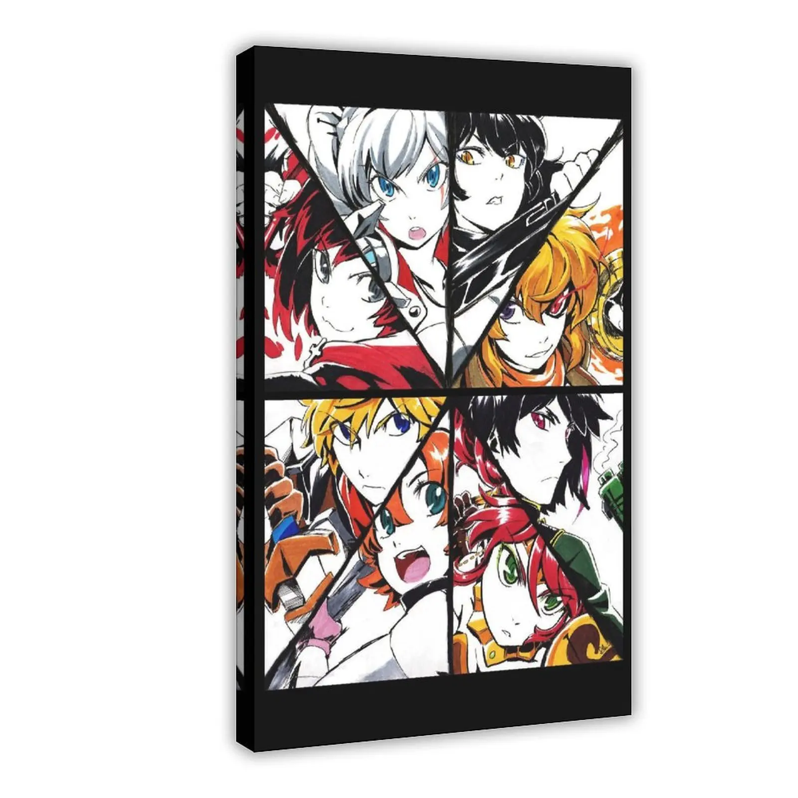 Anime RWBY Poster 20 bedroom canvas posters, hall wall art, bathroom canvas posters, home poster decoration