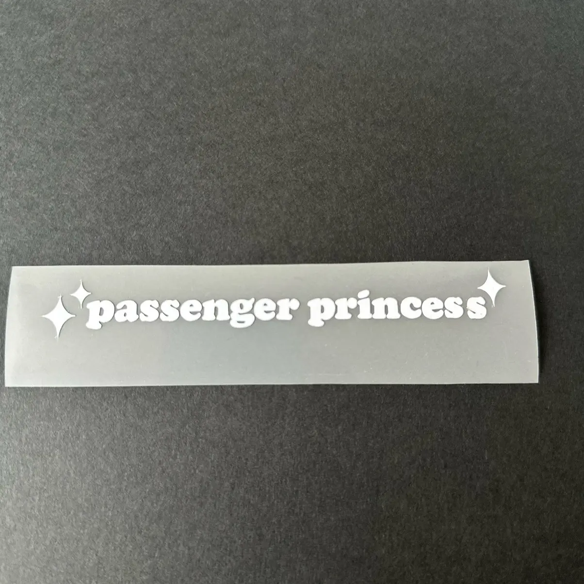 Passenger Princess Decal