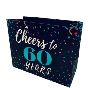 60th Birthday Gift Bag - Cheers to 60