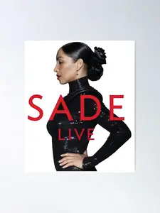 Sade Diamond Vintage Singer Tour Poster