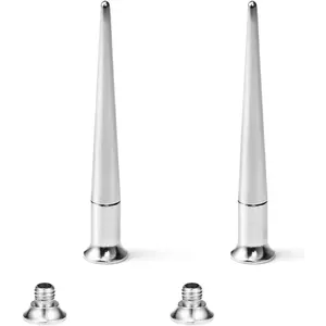 14G 12G 10G 8G 6G 4G 2G 0G 00G Ear Gauges Stretching Kit 316L Surgical Steel Screw Fit Ear Tunnels Tapers Insertion Pin for Ear Septum Nipple Tongue Stretching Kit Tools