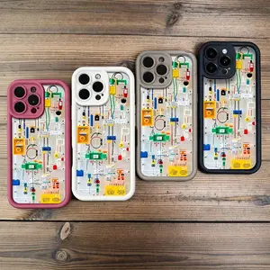 Science Lab Periodic Table for Phone Case,phone Case Suitable for Iphone 11/12/13/14/15/16/17 Pro Promax Plus Air,Made From Soft TPU Shock-resistant Silicone Material, This Stylish Street-style Gift Is Perfect for Any Occasion.