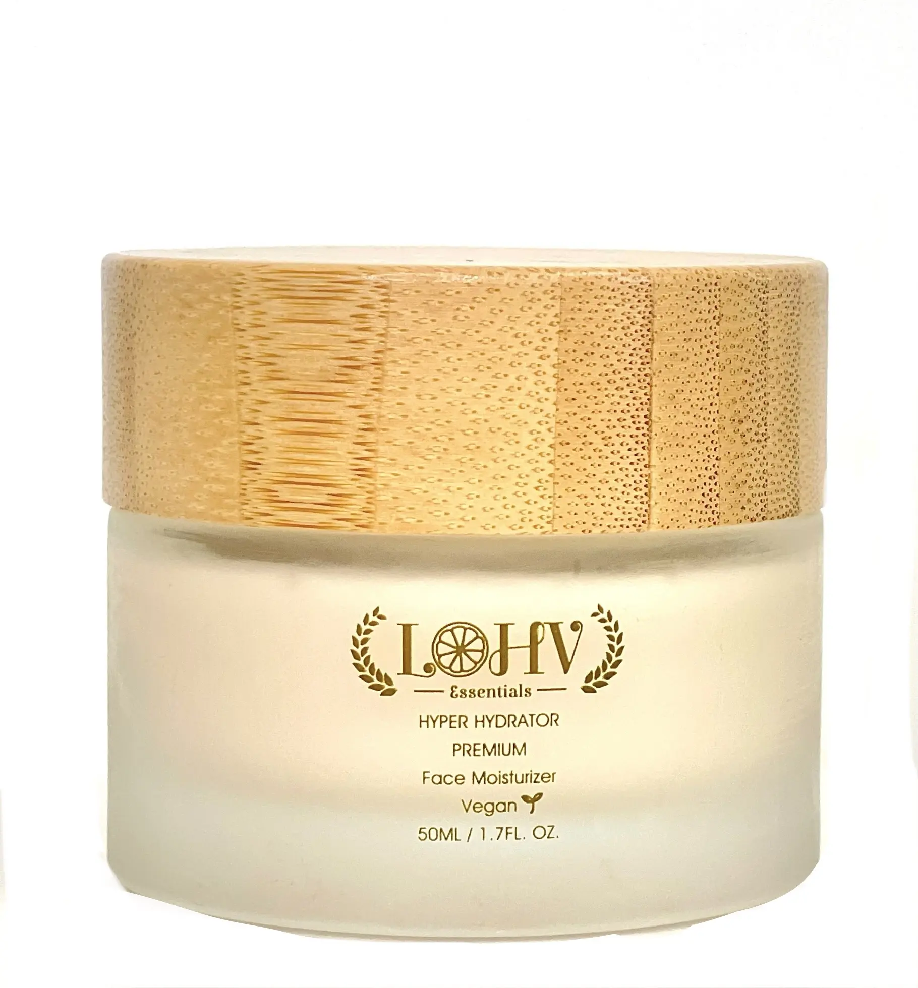 LOHV Essentials Vegan Face Moisturizer with SPF 30 Protection for Sensitive Skin - Gentle Daily Moisturizer and Sun Protection - Cream, Skincare