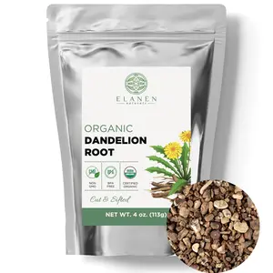 Dandelion Root, USDA Certified Organic, Cut & Sifted