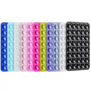 Suction Cup Phone Case Mount - Double-Sided Sticky Phone Stand Holder for Hands-Free Use - Accessories, Mobile phonesuction silicone Grip Smartphone Cellphone