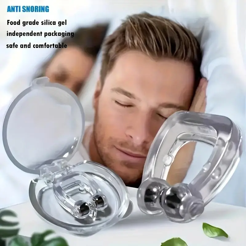 Collection of 10 Nasal Clips Designed to Prevent Snoring, Crafted for Comfort, Individually Packaged, Safe for Reuse, And Aimed at Enhancing Breathing, And Sleep Quality Improvement, Exercise, Suitable for Both Men And Women