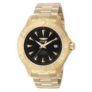 Invicta Men's Signature Automatic 23k Yellow Gold Plated 7040