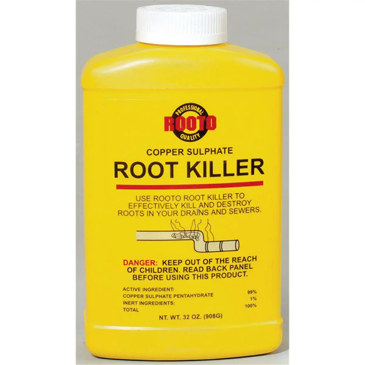 212 MAIN Copper Sulfate Root Killer, 2 lbs Drain Cleaner & Pipe Cleaning Agent, Durable Cleaning Supplies for Household Home Care, Kills Roots