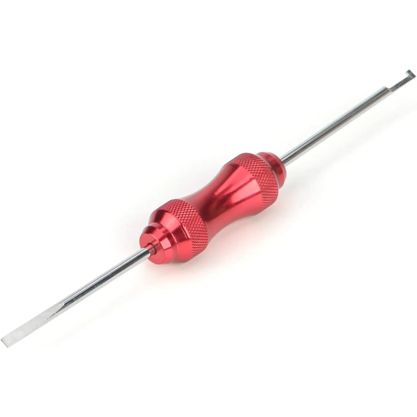 ET-01 Stainless Steel Super Handy Terminal Removal Tool Kit - Deutsch Insertion, Extraction, Contact-to-Housing, Wedgelock Removal for DT, DTM, DTP-Series, Front Release, Hook, Screw, Strike, DRB, DRCP, Small Hook, 16-Pin, Rustproof Body, Mini Screwdriver