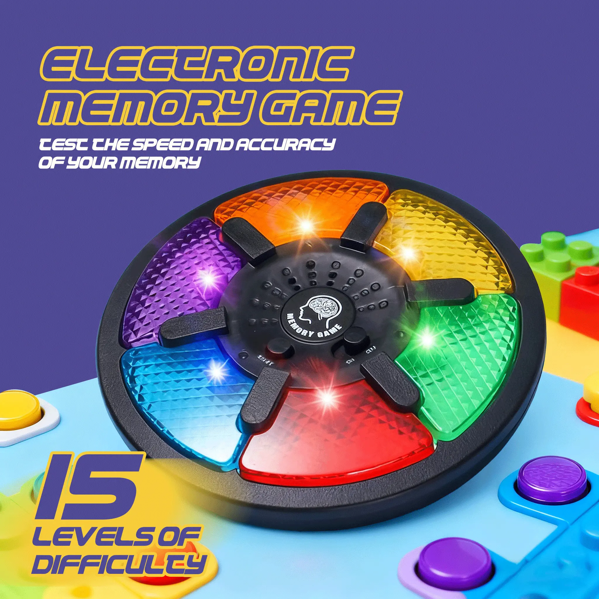 Focusing on memory games, logic training toys, circular memory game machines, early education toys, handheld electronic memory games with lights and sounds, and creative interactive educational games.